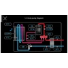 Slika 14/15 -Centrometal HP-Cm Split Tover EH 6 kW toplotna pumpa upravljački panel