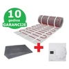 Slika 1/22 -10 m2 U-HEAT grejna mrežica + 10,2 m2 U-HEAT polistirol izolaciona ploča + U-HEAT manualni zidni termostat