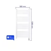 Slika 6/8 -WENTOREX Tolla Electric 700 W električni radijator dimenzije