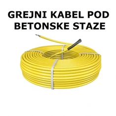 Električni grejni kabel za grejanje betonskih staza 30W/m