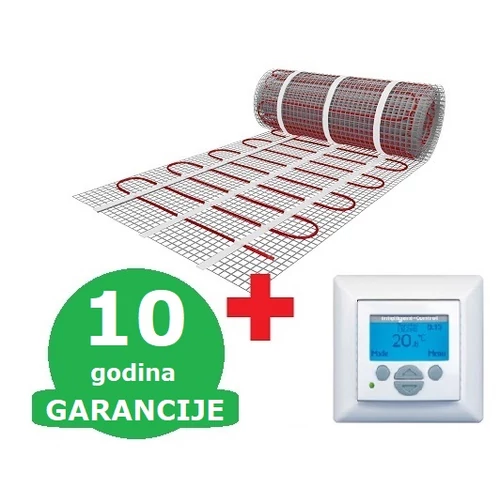 U-HEAT grejna mrežica + U-HEAT  Intelligent Control digitalni thermostat