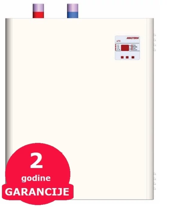 Mikoterm eTK 6 kW električni kotao za centralno grejanje
