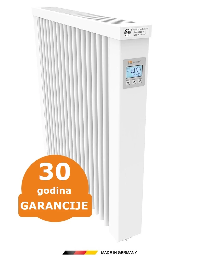 AeroFlow COMPACT 1300 W električni radijator (WIFI ready - LCD upravljanje)