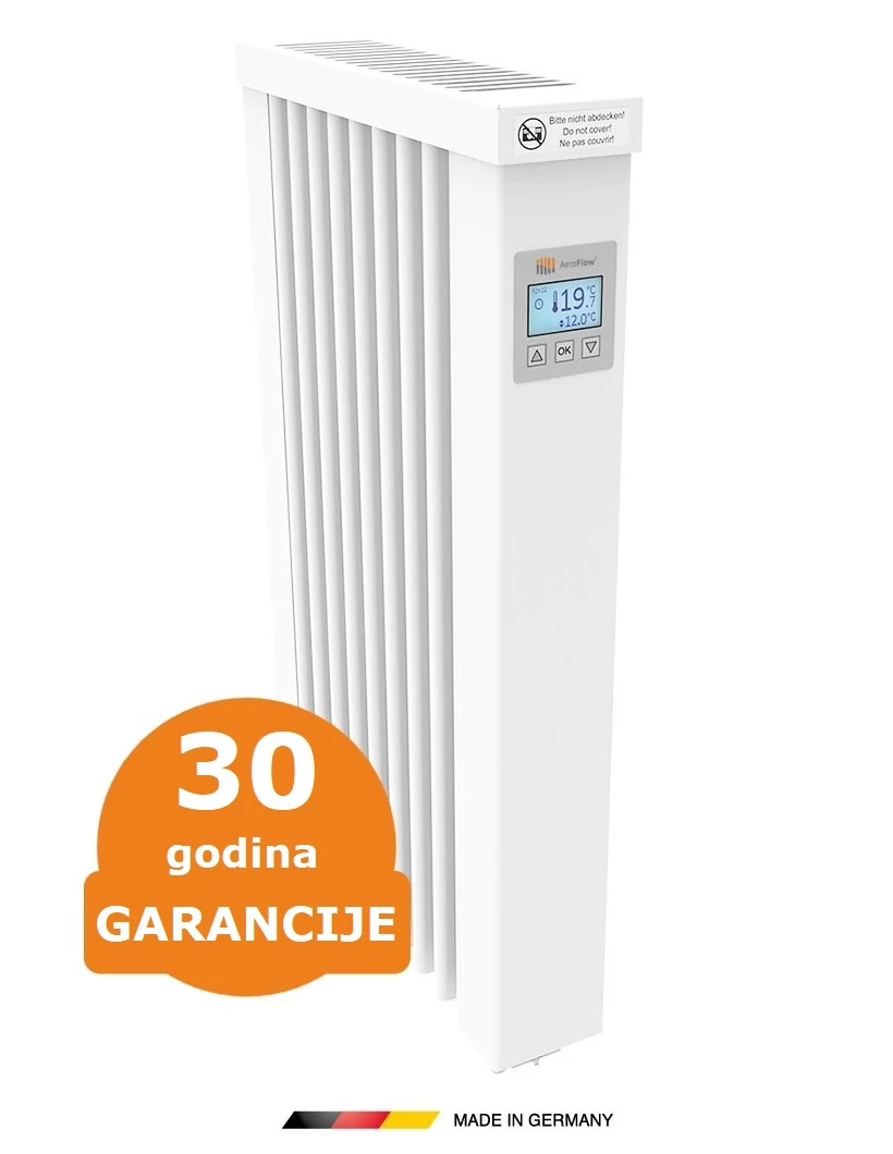 AeroFlow MINI 650 W električni radijator (WIFI ready - LCD upravljanje)