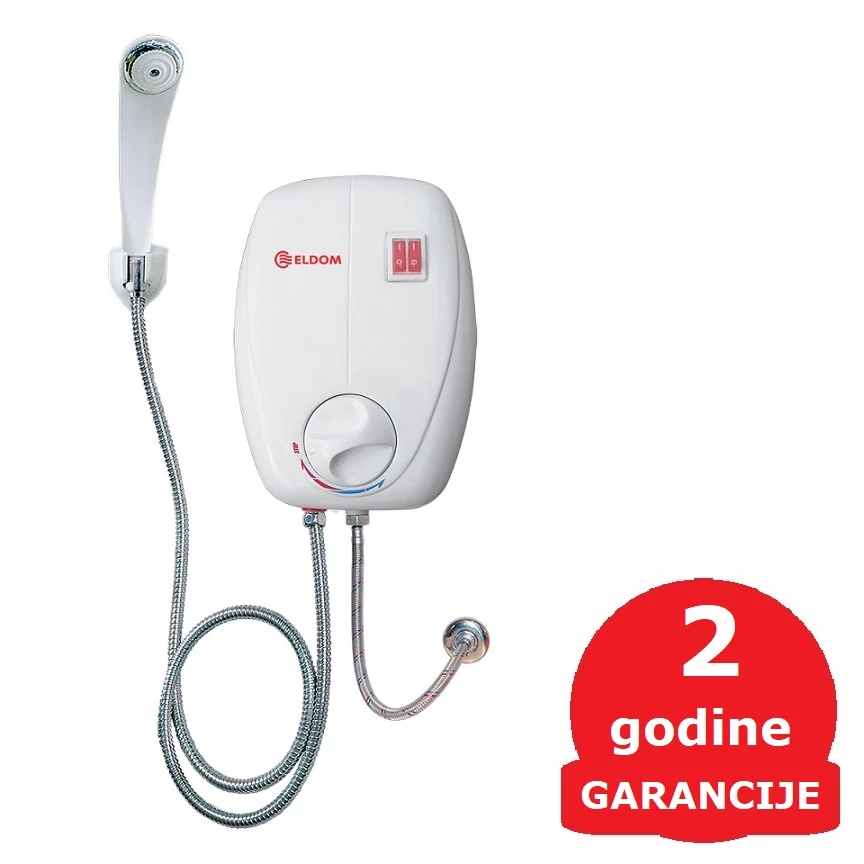 ELDOM Beta 7B električni protočni bojler za kade sa tušem (6,5 kW)
