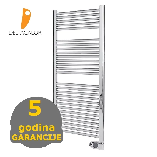 Deltacalor Electro CHROME 500 W električni radijator sušač 