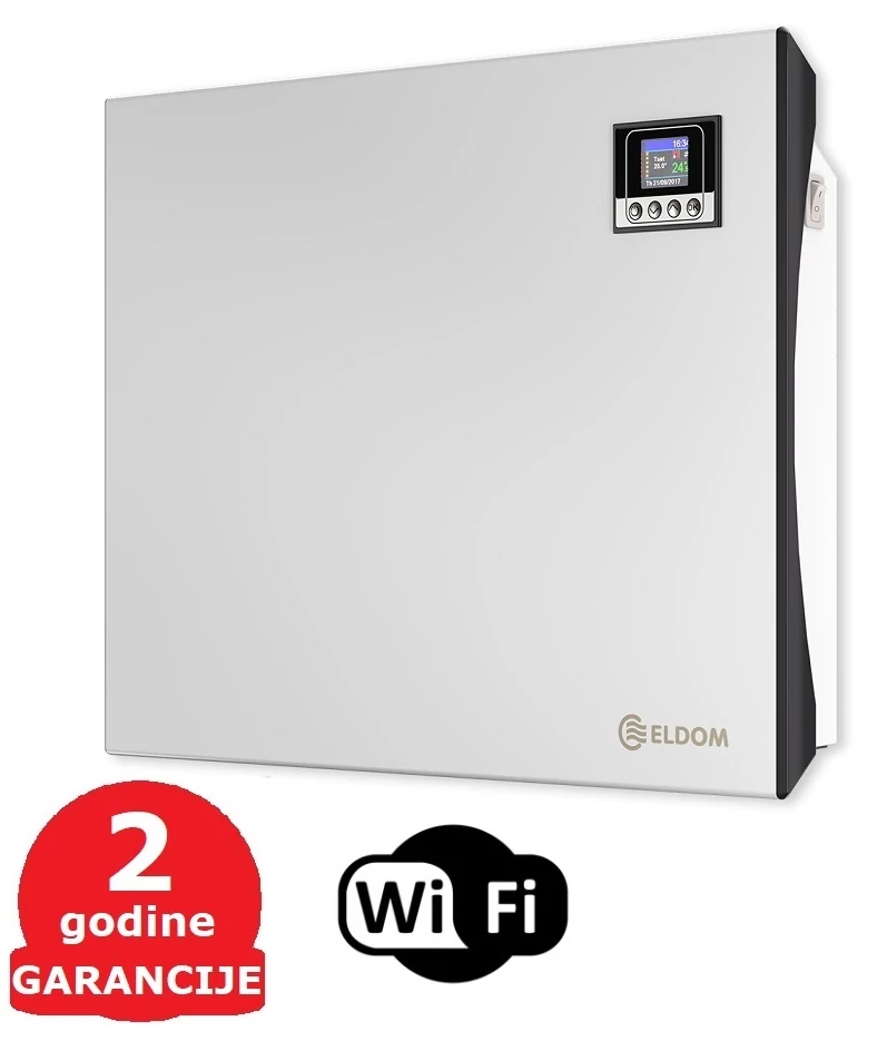 ELDOM Galant 5 WiFi električni konvektor sa programabilnim upravljanjem 500W (iOS i Android)